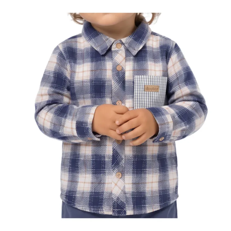 Camisa Franela Escocesa Niño - Imagen 5
