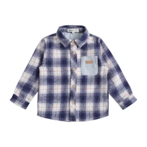 Camisa Franela Escocesa Niño